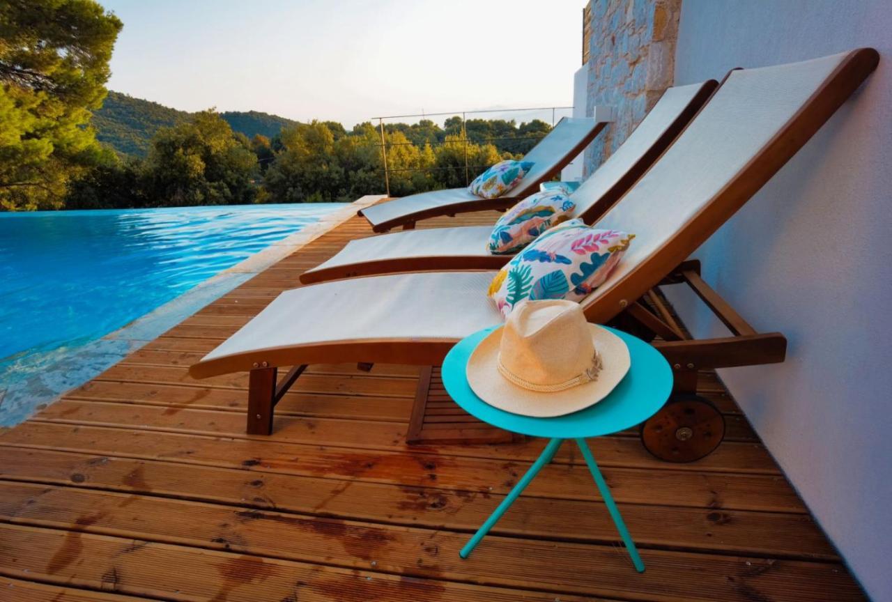 Allure Luxury Villas 3&4 Serenity Retreat Moni Evaggelistrias Exterior photo