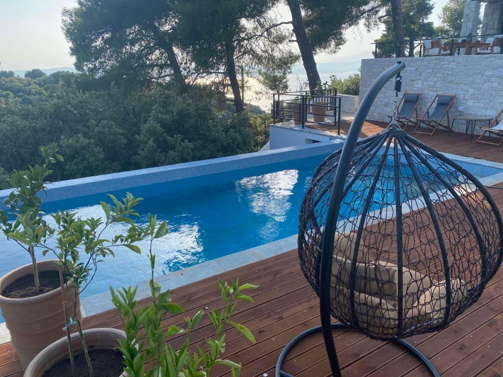 Allure Luxury Villas 3&4 Serenity Retreat Moni Evaggelistrias Exterior photo