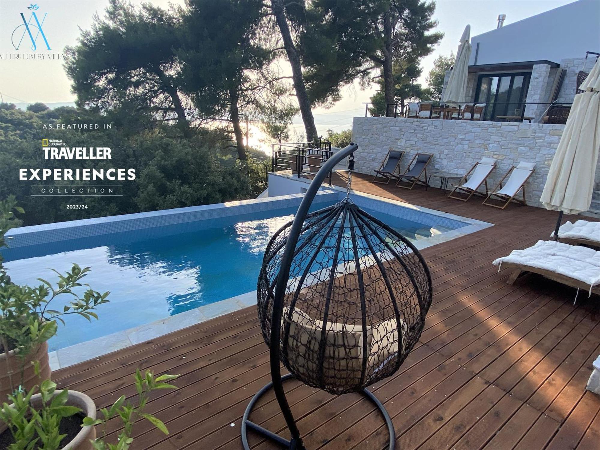 Allure Luxury Villas 3&4 Serenity Retreat Moni Evaggelistrias Exterior photo