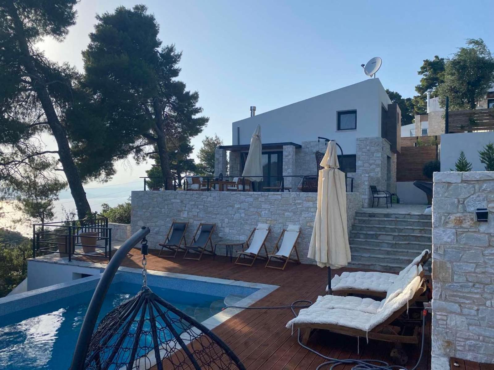 Allure Luxury Villas 3&4 Serenity Retreat Moni Evaggelistrias Exterior photo