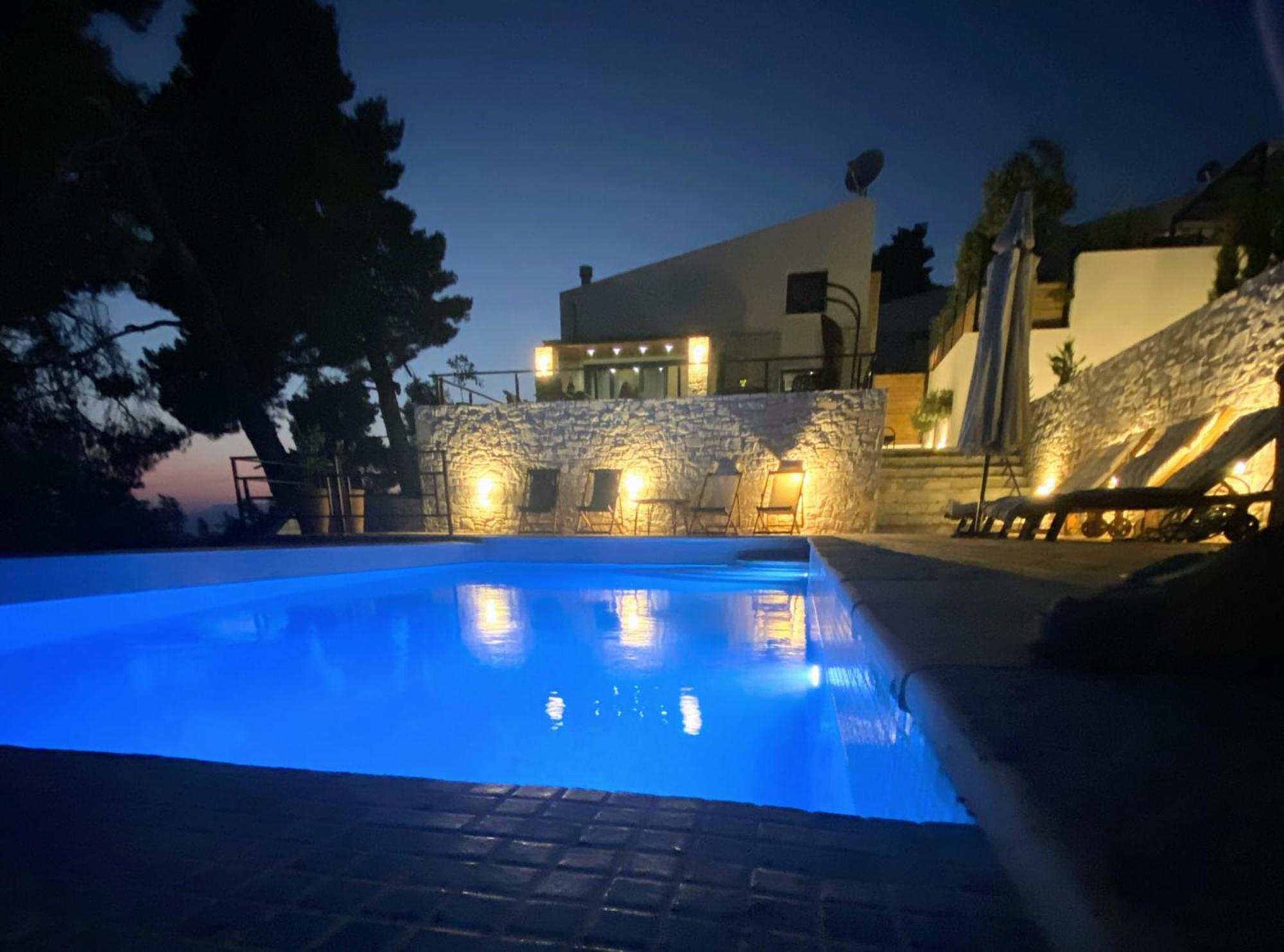 Allure Luxury Villas 3&4 Serenity Retreat Moni Evaggelistrias Exterior photo